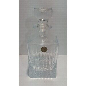 Cristal de France Crystal  Decanter w/ Stopper